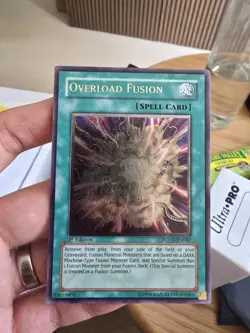 Yu-Gi-Oh! TCG Overload Fusion POTD-EN042 1st Edition Rare Ultimate EURO - Image 1