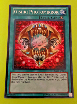 Yu-Gi-oh Gishki Photomirror Super Rare HA07-EN026 Nm - Image 1