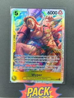 Wyper SR 4X Play Set Adventure on Kami's Island One Piece CCG OP15-114 - Image 3