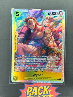 Wyper SR 4X Play Set Adventure on Kami's Island One Piece CCG OP15-114 - Image 4