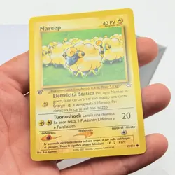 CARTA POKEMON MAREEP 65/111- ITA 1 EDIZIONE - 2001 - NEO GENESIS - NEAR MINT - Image 3