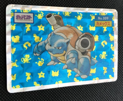 Pokemon Card Topsun No.009 Blastoise Prism Holo Japanese Rare Near Mint - Image 3