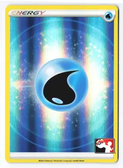Basic Water Energy - Play! Prize Pack Series 2 Pokemon TCG 2022 Holo NM - Image 1