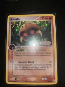Pokemon TCG Legend Maker Kabuto 36/92 Stamped Holo 2006 - Image 1