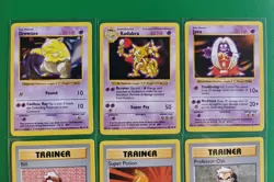 Base Set Shadowless Non Holo Bundle Pokemon Cards 1999 WOTC Pokemon TCG x6 - Image 2