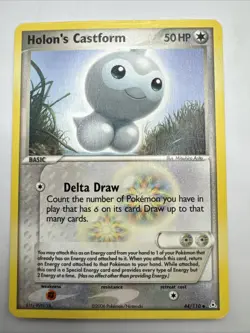Holon's Castform 44/110 Holon Phantoms Uncommon Nintendo Pokemon Card Nm/lp - Image 1