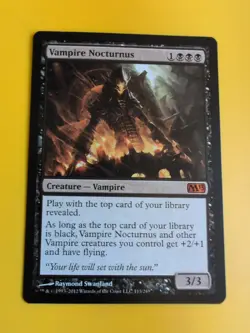 Vampire Nocturnus X2 Mythic Core Set 2013. M13.Magic the Gathering 2 Card. - Image 4