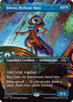 Vnwxt, Verbose Host (Borderless) - 356 / English / Near Mint MTG - Image 1