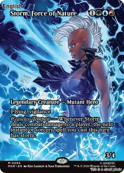 Storm, Force of Nature (Borderless) EN [MAR - 94] - NM TCG MTG - Image 1