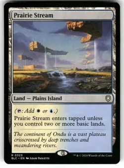 Prairie Stream #323 (NM) Bloomburrow BLC Magic MTG - Image 1