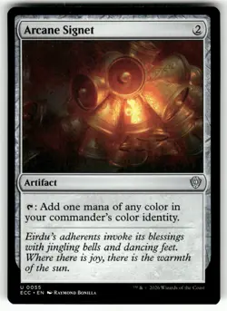 Arcane Signet (0055) #55 (NM) Commander: Lorwyn Eclipsed ECC Magic MTG - Image 1