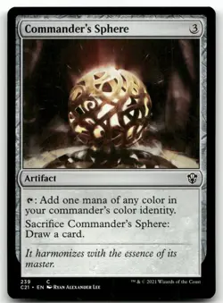 Commander's Sphere #239 (NM) Commander 2021 C21 Magic MTG - Image 1