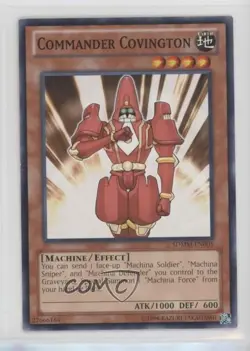 Commander Covington Unlimited YuGiOh Machina Mayhem Structure Deck #SDMM-EN005 - Image 1