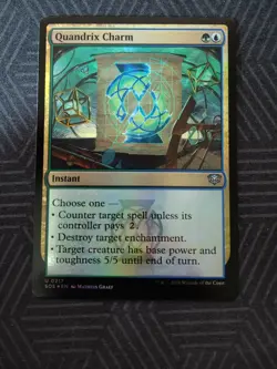 mtg quandrix charm foil secrets of strixhaven - Image 1