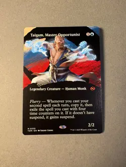 Taigam, Master Opportunist (Borderless) M Tarkir: Dragonstorm 335 NM - Image 1