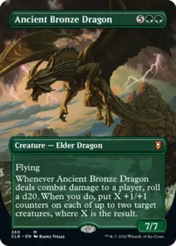 Ancient Bronze Dragon (Borderless) [CLB - 369] - Image 1