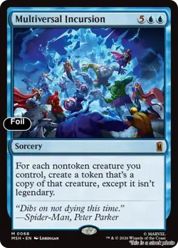 Multiversal Incursion Foil NM [MSH - 68] - Image 1