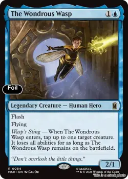 The Wondrous Wasp Foil NM [MSH - 84] - Image 1