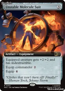 Unstable Molecule Suit (Extended Art) EN [MSC - 457] - NM TCG MTG - Image 1