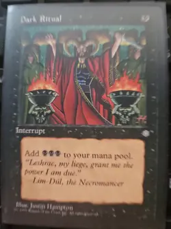Magic The Gathering Dark Ritual Ice Age Nm - Image 1