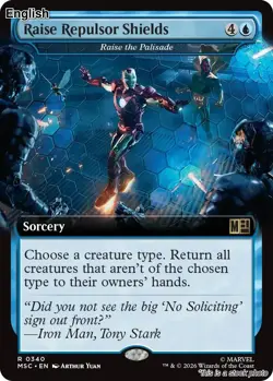Raise Repulsor Shields - Raise the Palisade (Extended Art) EN [MSC - 340] - N... - Image 1