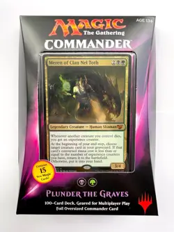 Magic The Gathering - Commander Deck 2015 - Plunder The Graves- Sealed (English) - Image 1