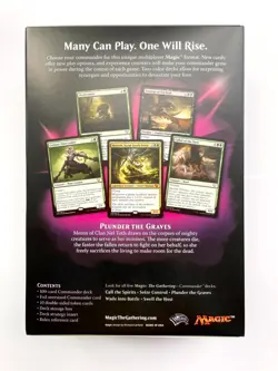 Magic The Gathering - Commander Deck 2015 - Plunder The Graves- Sealed (English) - Image 2