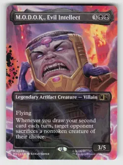M.O.D.O.K., Evil Intellect (Borderless) 509 Commander: Marvel Super Heroes NM - Image 1