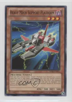 Heavy Mech Support Platform Unlimited YuGiOh Machine Re-Volt Structure Deck 2007 - Image 1