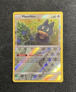 Pokemon Munchlax 173/236 Reverse Holo Unified Minds Near Mint - Image 1
