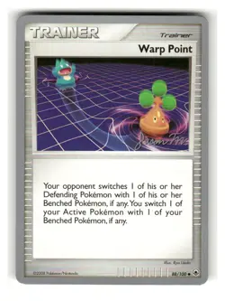 Warp Point (Jason Martinez) 88/100 Common World Championship Decks Pokemon NM - Image 1