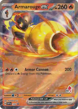 Holofoil - Armarouge ex (Armarouge 60) - 105 / NM / English Pokemon TCG - Image 1