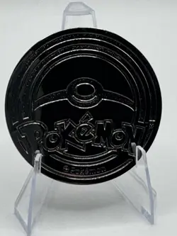 2025 Pokemon Mega Charizard X UPC Jumbo Metal Coin - Image 2