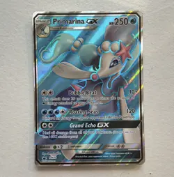 The Pokemon Company Primarina GX Promo Full Art Holo SM SM39 250 HP ENG 2017 - Image 1
