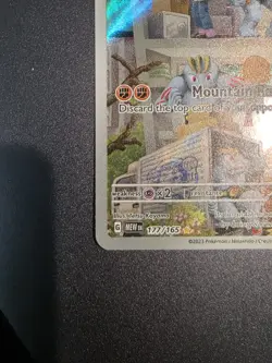 Machoke 177/165 SV151 Illustration Rare Holo Full Art Stage 1 Fighting 100 HP - Image 5