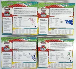 Set Of 4 Pokemon 2023 World Championships Deck NEW 1 Of Each Deck - Image 2