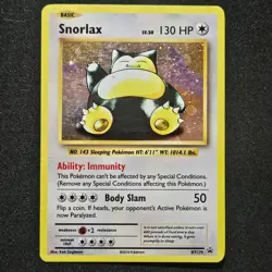 Pokemon SNORLAX XY179 XY PROMO Holo - Image 1
