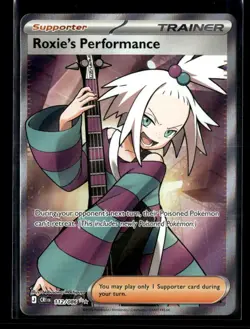 Pokemon TCG - Roxie's Performance - 112/086 - ME04: Chaos Rising NM - Image 1