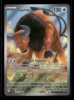 Pokemon TCG - Tauros - 096/086 - ME04: Chaos Rising NM - Image 1