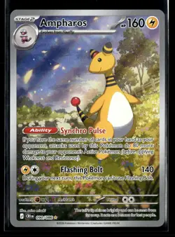 Pokemon TCG - Ampharos - 090/086 - ME04: Chaos Rising NM - Image 1