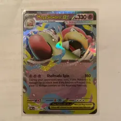 Mega Slowbro ex 031/084 Double Rare Pitch Black Pokemon Holo Near Mint - Image 1
