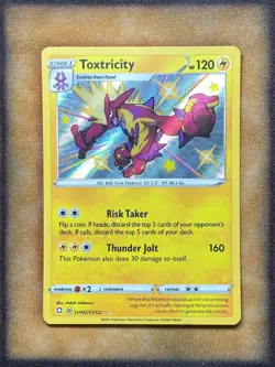 Pokemon Toxtricity SV042/SV122 Shining Fates: Shiny Vault Shiny Holo Rare NM - Image 1