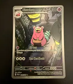 Pokemon TCG Slowbro Illustration Rare Pitch Black 090/084 Holo EN - Image 1