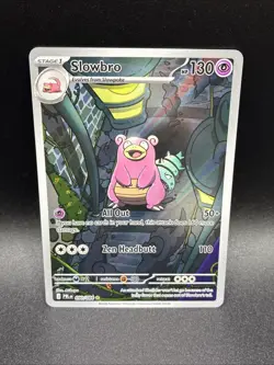 Pokemon TCG Slowbro 090/084 Pitch Black Illustration Rare Full Art English - Image 1