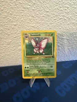 Pokemon TCG Venomoth 13/64 Jungle Holo Rare English 70HP Unlimited 1999 - Image 1