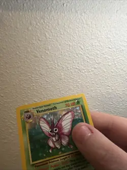 Pokemon TCG Venomoth 13/64 Jungle Holo Rare English 70HP Unlimited 1999 - Image 4