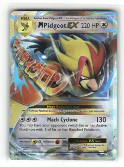 M Pidgeot EX 65/108 XY - Evolutions Holofoil - Image 2