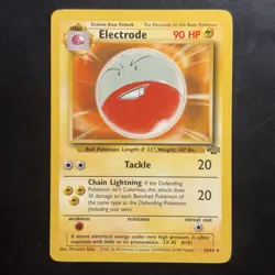 Pokemon Vintage Non-Holo Rare Electrode 18/64 Jungle WotC 1999 - Image 1