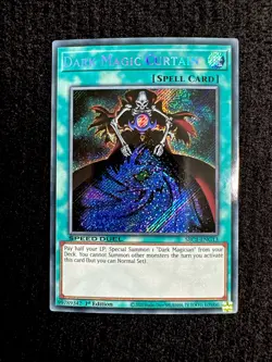 🔥 YUGIOH • DARK MAGIC CURTAIN • SECRET RARE • SBC1-ENG13 • SPEED DUEL • NM 🔥 - Image 1