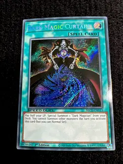🔥 YUGIOH • DARK MAGIC CURTAIN • SECRET RARE • SBC1-ENG13 • SPEED DUEL • NM 🔥 - Image 2